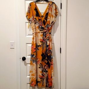 Flowy Tropical Dress